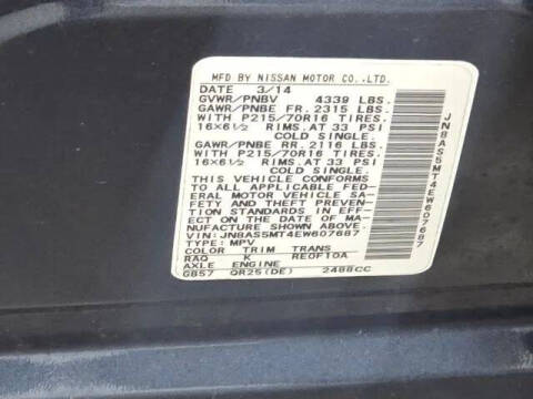 2014 Nissan Rogue Select S