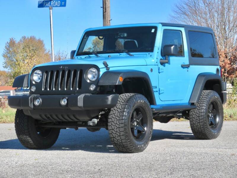 2017 Jeep Wrangler for sale at Tonys Pre Owned Auto Sales in Kokomo IN