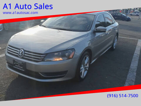 2014 Volkswagen Passat for sale at A1 Auto Sales in Sacramento CA