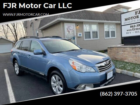 2011 Subaru Outback for sale at FJR Motor Car LLC in Mine Hill NJ
