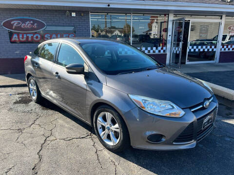 2013 Ford Focus for sale at PETE'S AUTO SALES LLC - Dayton in Dayton OH