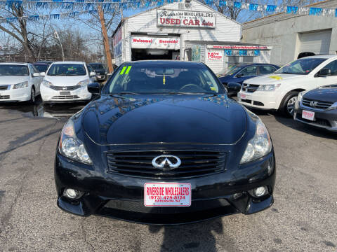 2011 Infiniti G37 Coupe for sale at Riverside Wholesalers 2 in Paterson NJ