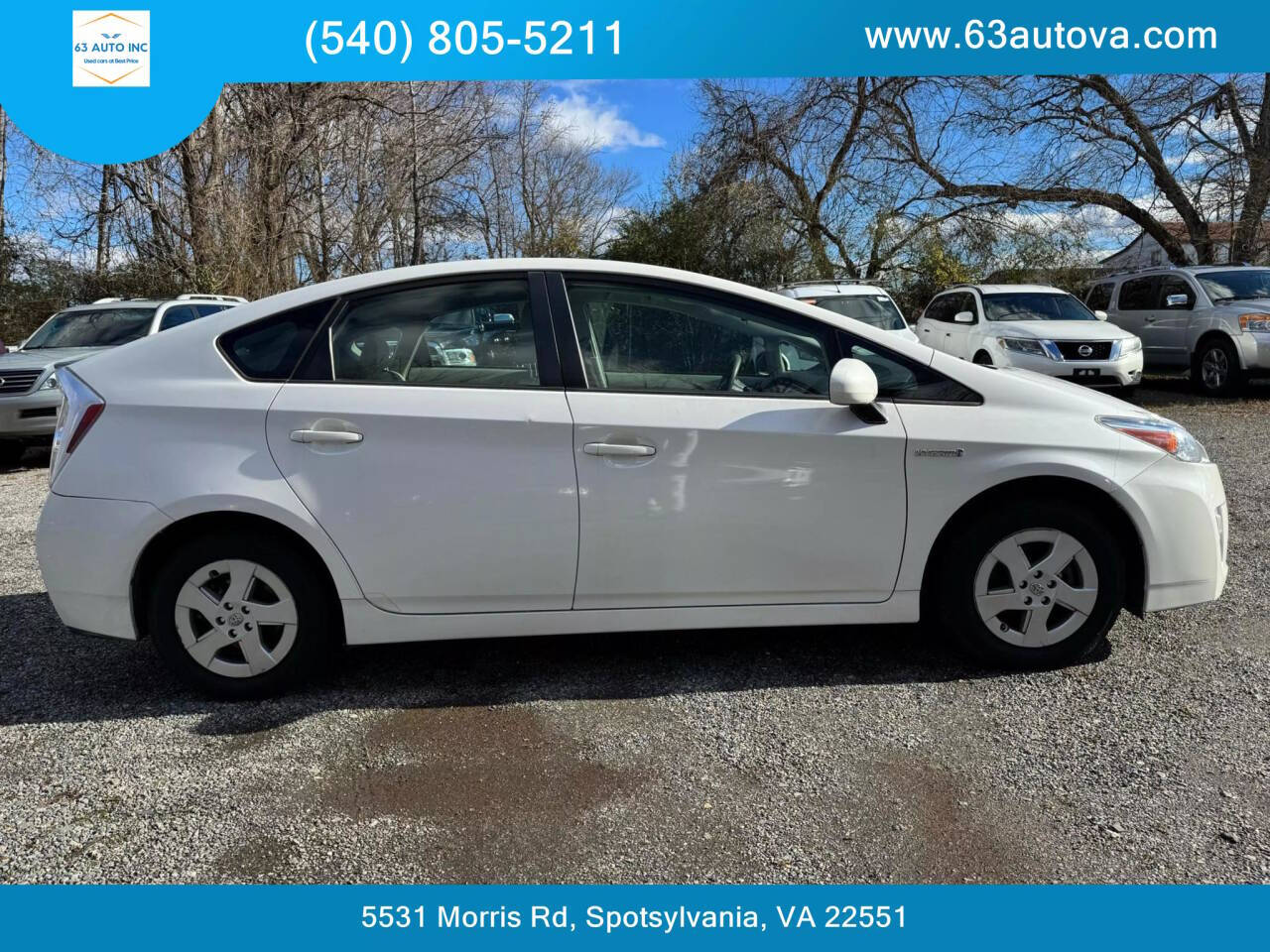 2010 Toyota Prius for sale at 63 Auto Inc in Spotsylvania, VA