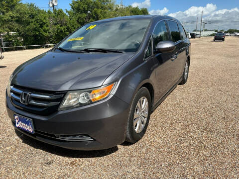 2014 Honda Odyssey for sale at Barron's Auto Whitney in Whitney TX