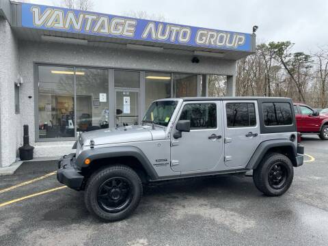 2016 Jeep Wrangler Unlimited for sale at Vantage Auto Group in Brick NJ
