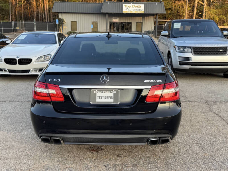 2012 Mercedes-Benz E-Class E 63 AMG