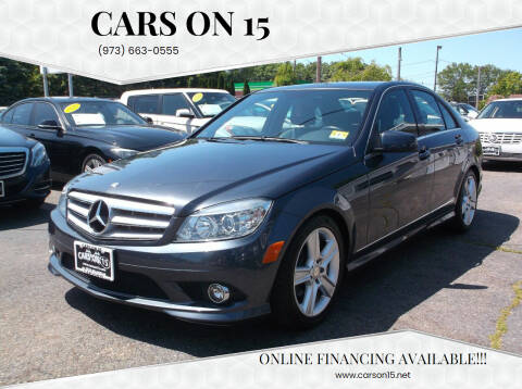 2010 Mercedes-Benz C-Class for sale at Cars On 15 in Lake Hopatcong NJ