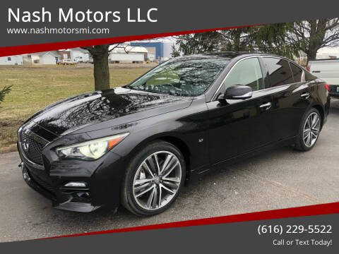 2014 Infiniti Q50 for sale at Nash Motors LLC in Hudsonville MI