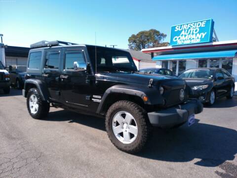 2011 Jeep Wrangler Unlimited for sale at Surfside Auto Company in Norfolk VA