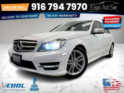 2013 Mercedes-Benz C-Class for sale at Elegant Auto Sales in Rancho Cordova CA
