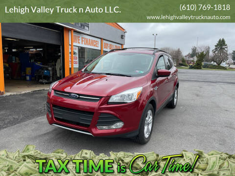 2013 Ford Escape for sale at Lehigh Valley Truck n Auto LLC. in Schnecksville PA