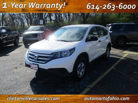 2013 Honda CR-V for sale at Clintonville Car Sales - AutoMart of Ohio in Columbus OH