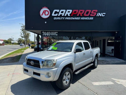 2011 Toyota Tacoma for sale at AD CarPros, Inc. in Downey CA