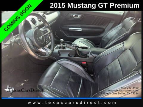 2015 Ford Mustang GT Premium