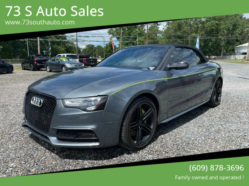 2013 Audi S5 for sale at 73 South Auto Sales in Hammonton NJ