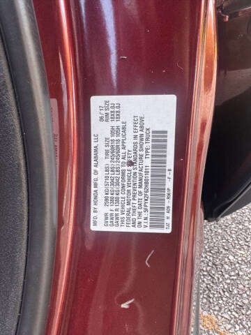 2017 Honda Ridgeline RTL-T