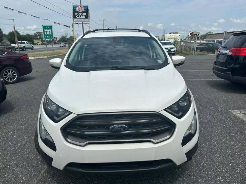 2018 Ford EcoSport for sale at MD MOTORCARS in Aberdeen, MD