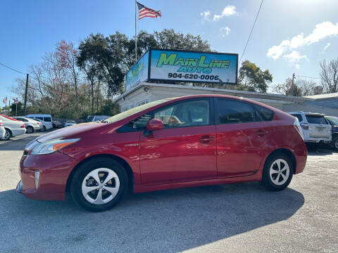 2015 Toyota Prius for sale at Mainline Auto in Jacksonville FL