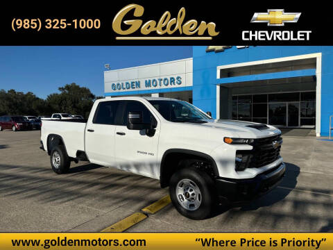 2024 Chevrolet Silverado 2500HD for sale at GOLDEN MOTORS in Cut Off LA