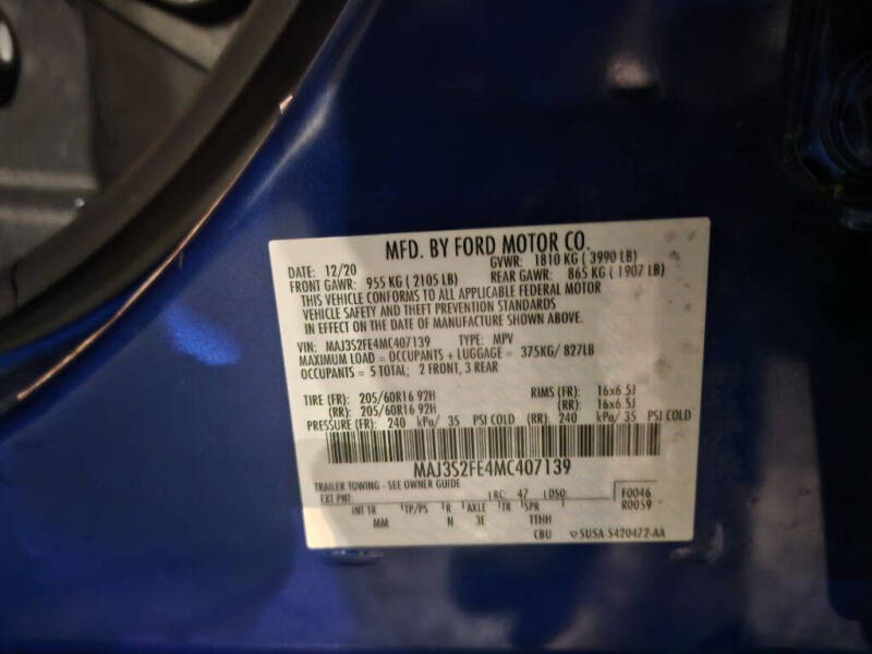 2021 Ford EcoSport S