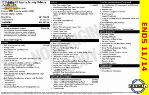 2021 BMW X5 xDrive40i