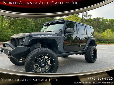 2015 Jeep Wrangler Unlimited for sale at North Atlanta Auto Gallery, Inc in Alpharetta GA
