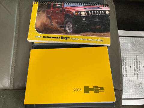 2003 HUMMER H2