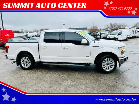 2016 Ford F-150 for sale at SUMMIT AUTO CENTER in Summit IL