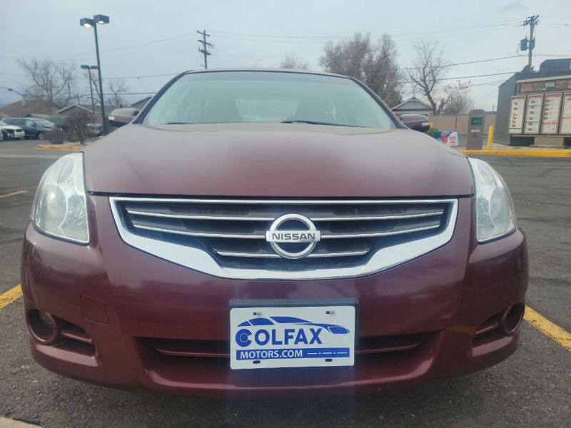 2012 Nissan Altima for sale at Colfax Motors in Denver CO