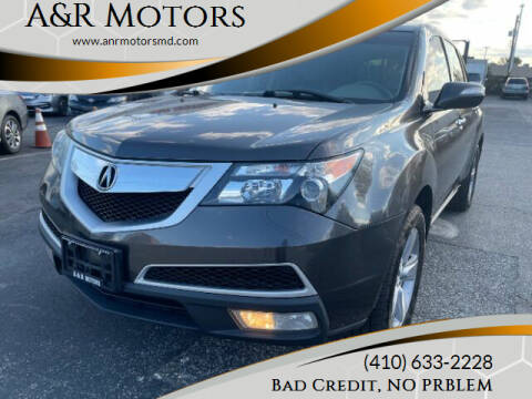 2012 Acura MDX for sale at A&R Motors in Baltimore MD