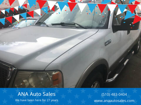 2005 Ford F-150 for sale at ANA Auto Sales in San Leandro CA