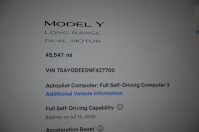 2022 Tesla Model Y Long Range
