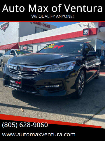2017 Honda Accord Hybrid for sale at Auto Max of Ventura in Ventura CA