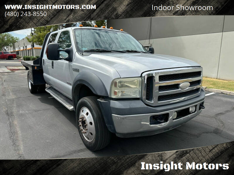 2007 Ford F-550 Super Duty for sale at Insight Motors in Tempe AZ