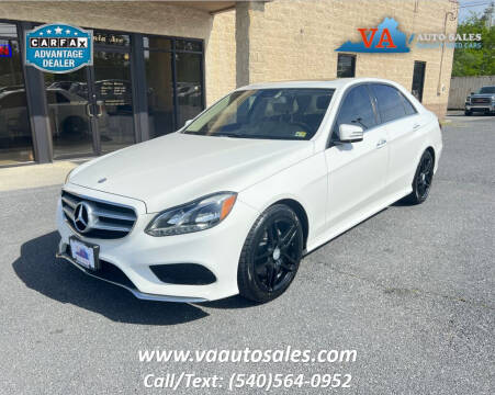 2015 Mercedes-Benz E-Class for sale at Va Auto Sales in Harrisonburg VA