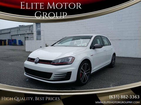 2017 Volkswagen Golf GTI for sale at Elite Motor Group in Lindenhurst NY