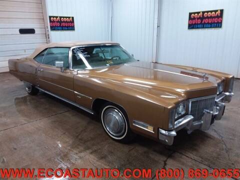 1971 Cadillac Eldorado for sale at East Coast Auto Source Inc. in Bedford VA