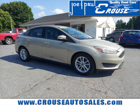 2016 Ford Focus for sale at Joe and Paul Crouse Inc. in Columbia PA