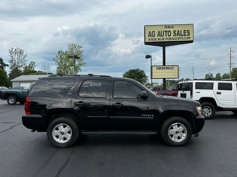 2008 Chevrolet Tahoe for sale at AG Auto Sales in Ontario NY