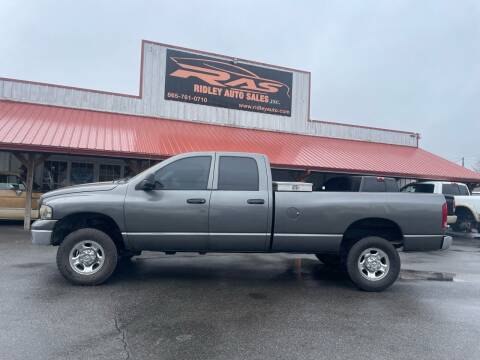 2004 Dodge Ram 2500 for sale at Ridley Auto Sales, Inc. in White Pine TN