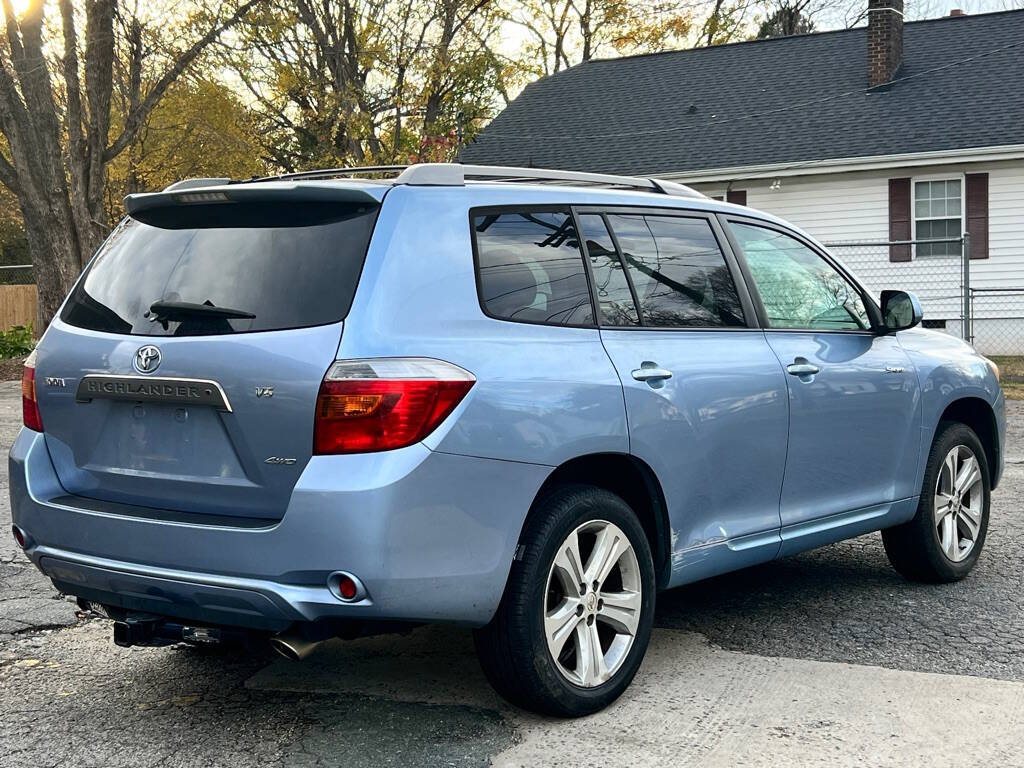 2008 Toyota Highlander for sale at Hopedale Auto Sales in Burlington, NC