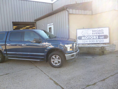 2015 Ford F-150 for sale at Broad Avenue Motors LLC in Belle Vernon PA