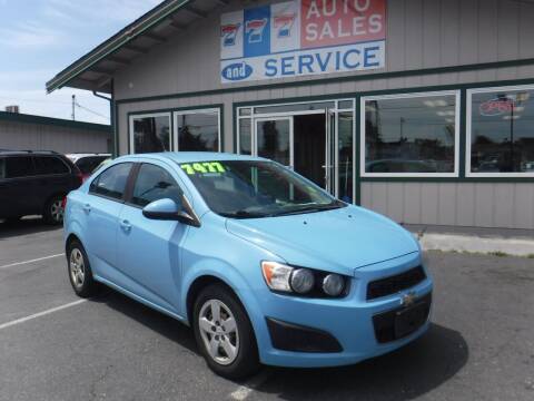 2014 Chevrolet Sonic for sale at 777 Auto Sales and Service in Tacoma WA
