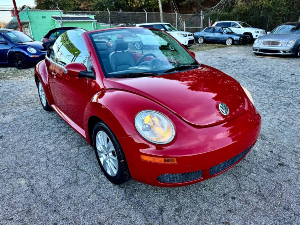 2010 Volkswagen New Beetle Convertible for sale at ICars Motors LLC in Gainesville, GA