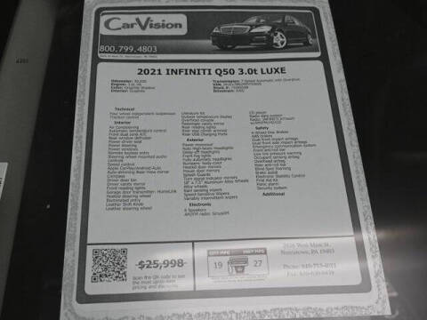 2021 Infiniti Q50 Luxe
