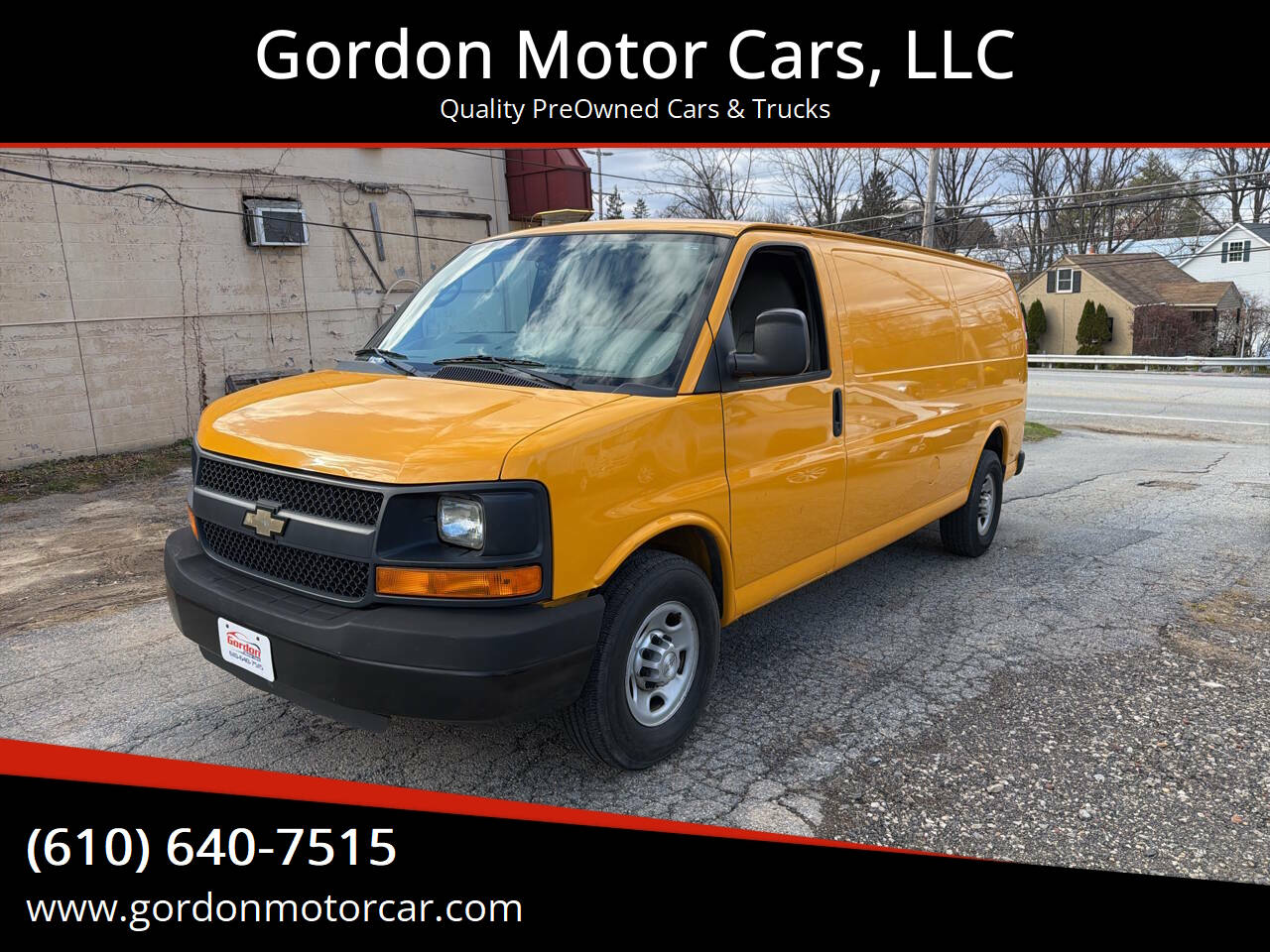 2015 Chevrolet Express 2500 3dr Extended Cargo Van w/1WT's photo