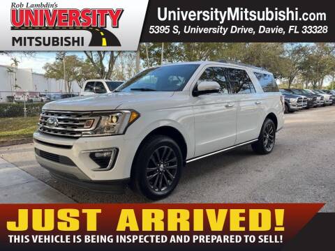 2021 Ford Expedition MAX for sale at University Mitsubishi in Davie FL