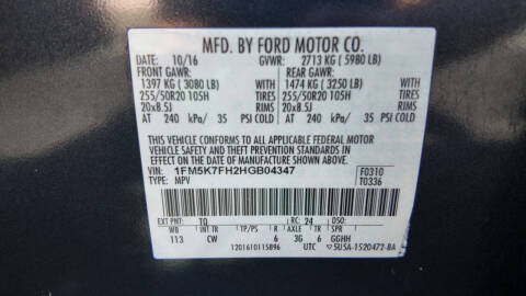 2017 Ford Explorer Limited