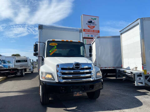 2016 Hino 268 for sale at Orange Truck Sales - Fabrication, Lift gate and body in Orlando FL