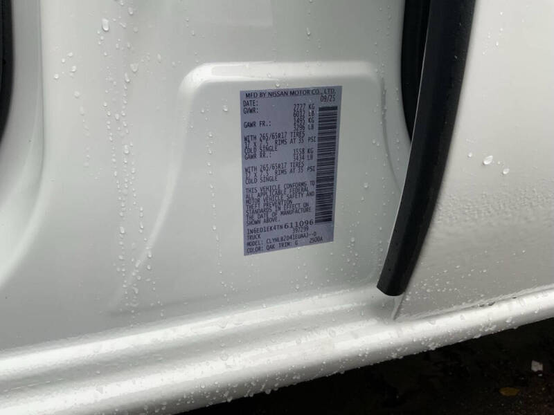 2026 Nissan Frontier SV